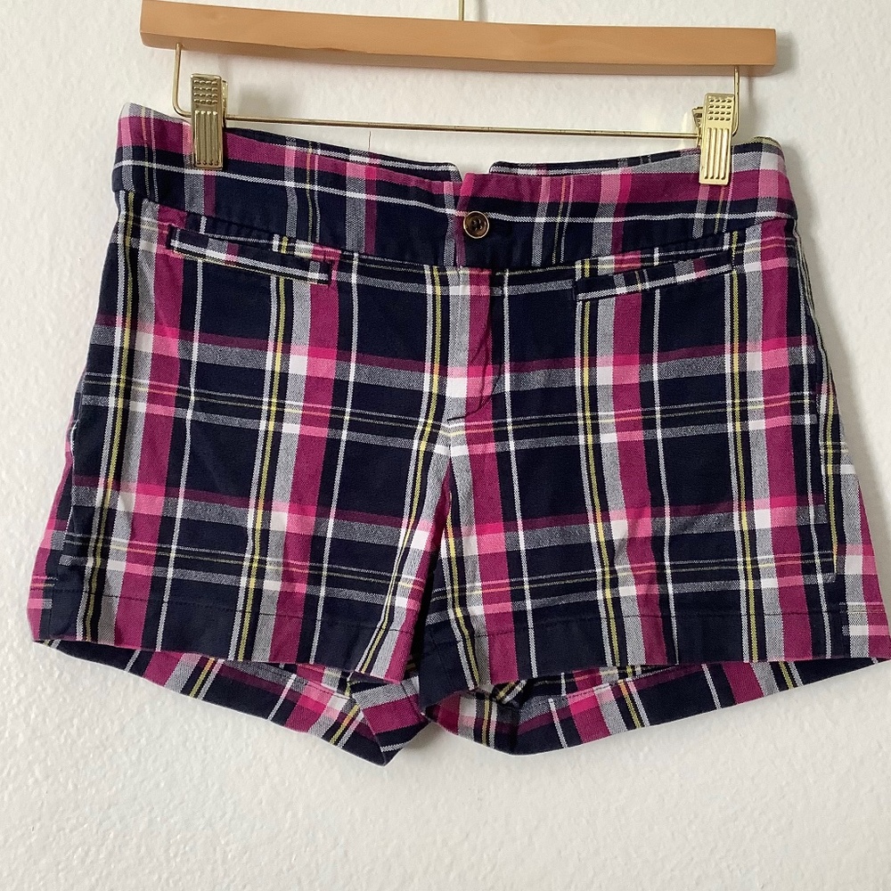 Banana Republic Plaid Shorts Size 2